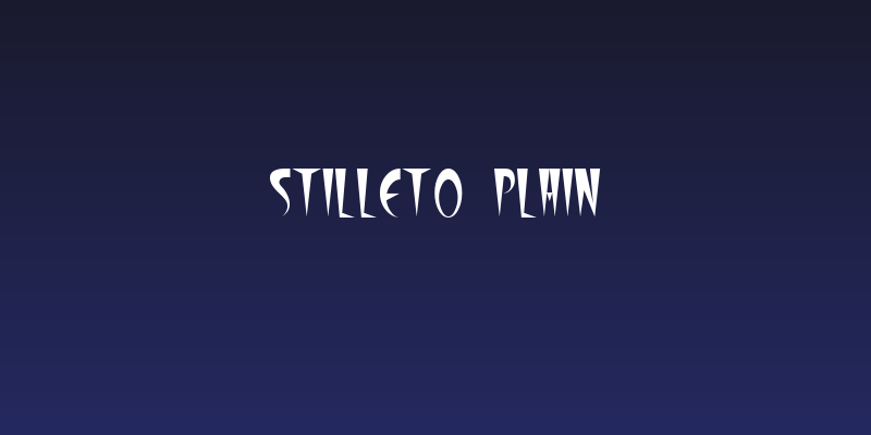 Stilleto Plain Social Header