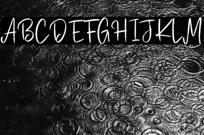 Stillovers Schriftart examples