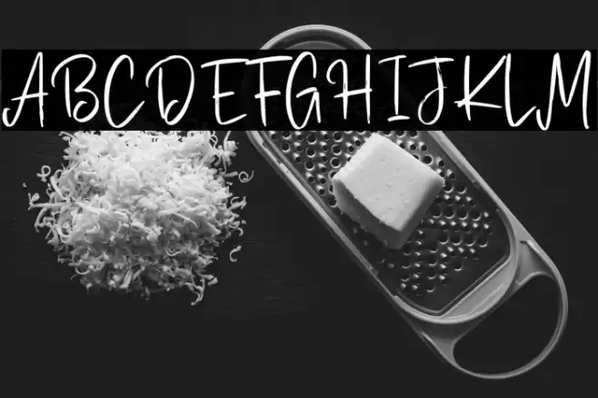 Stillovers Schriftart examples