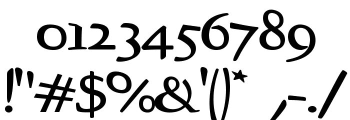 Stiltedman Font OTHER CHARS