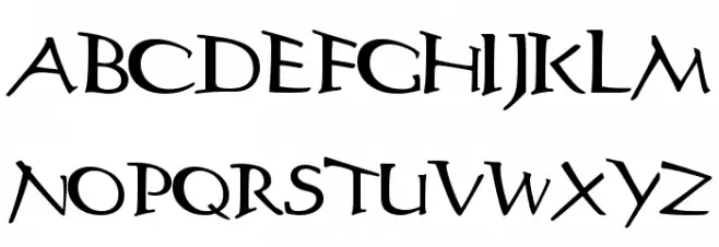 Stiltedman Schriftart Groß