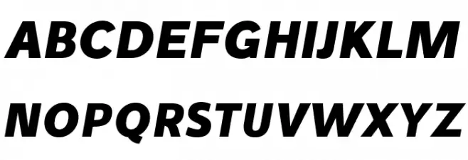 Stilu Bold Italic Fonte MAIÚSCULAS