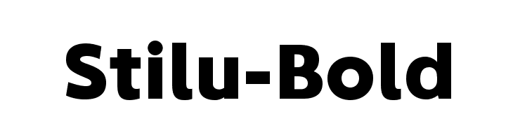 Stilu-Bold Font