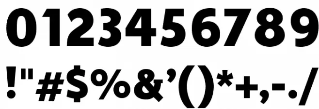 Stilu-Bold Font OTHER CHARS