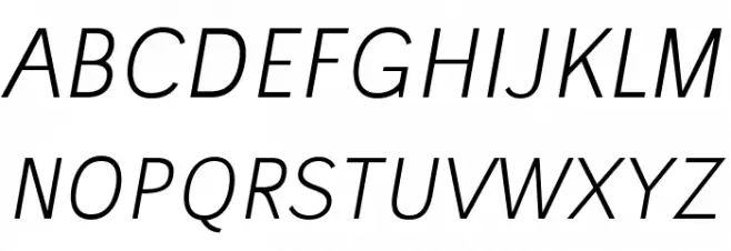 Stilu Light Italic Шрифта ВЕРХНИЙ