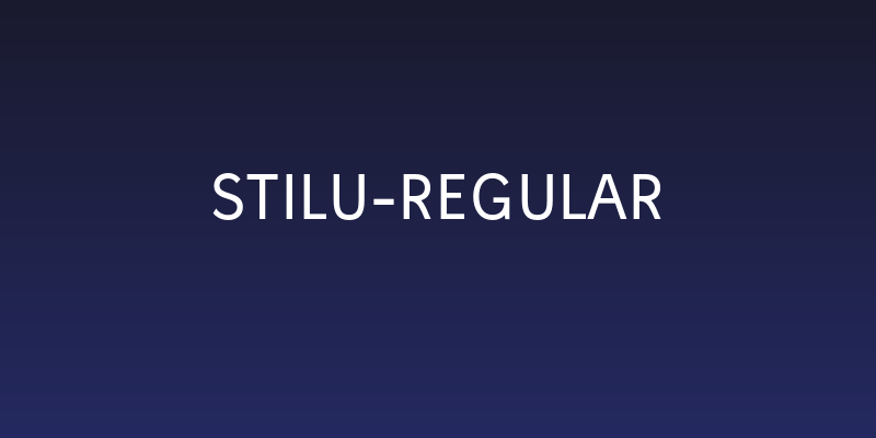 Stilu-Regular Social Header