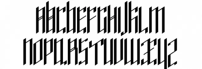 Stilubung Regular Condensed Schriftart Groß