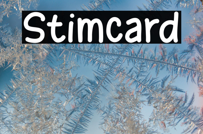Stimcard Example 2