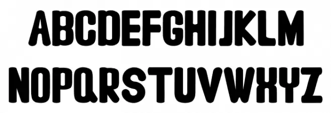 Stines Schriftart Groß