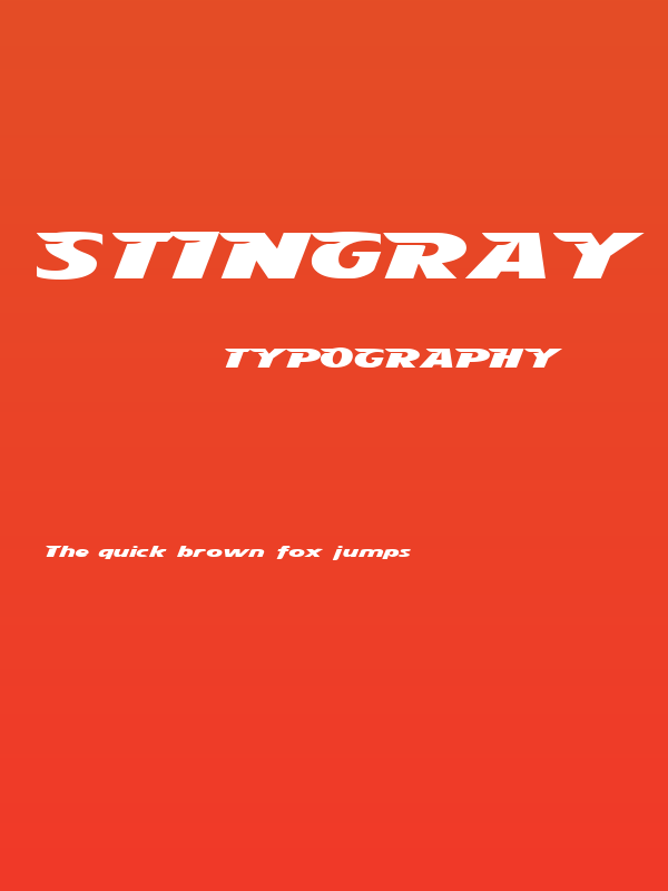 StingRay Poster