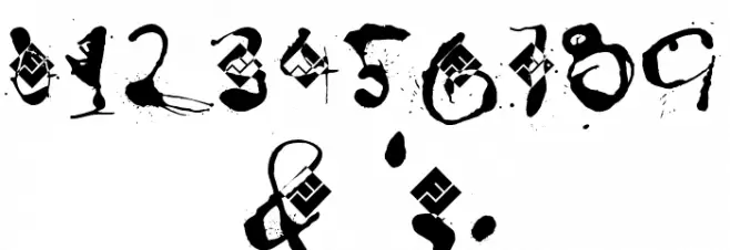 Stinger Bold Font Alte caractere