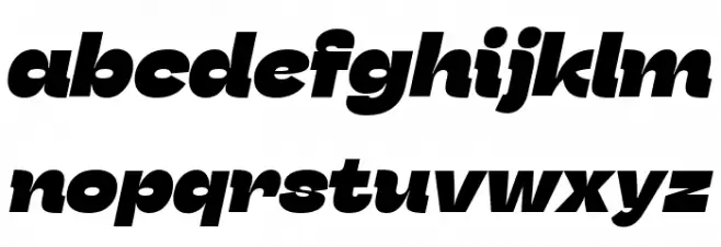 Stinger Fit Trial Heavy Italic Polices MINUSCULES