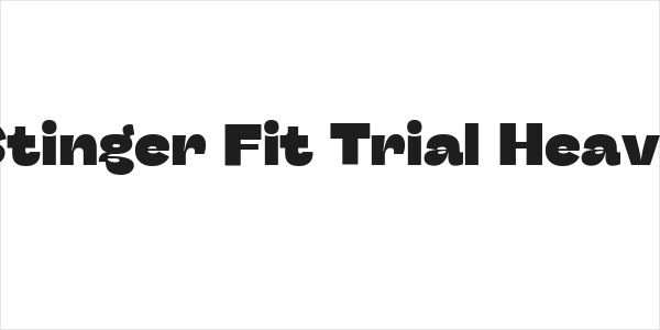 Stinger Fit Trial Heavy Logo