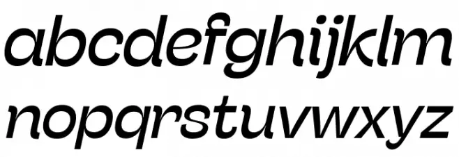 Stinger Fit Trial Italic Шрифта строчной