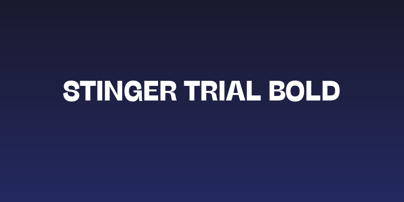 Stinger Trial Bold Social Header