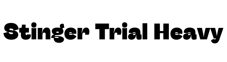 Stinger Trial Heavy  Fuentes Gratis Descargar