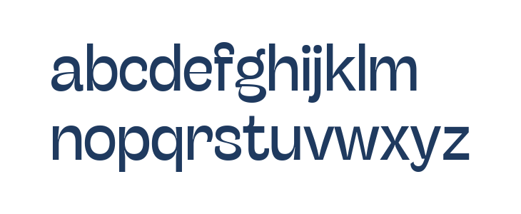 Stinger Trial Regular Lowercase