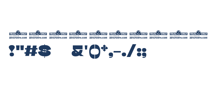 Stinger Wide Trial Heavy Other Characters