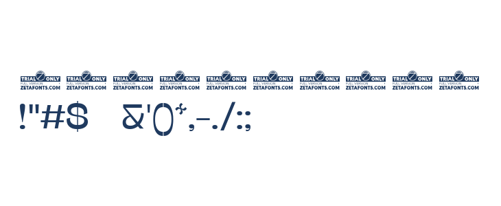 Stinger Wide Trial Regular Other Characters