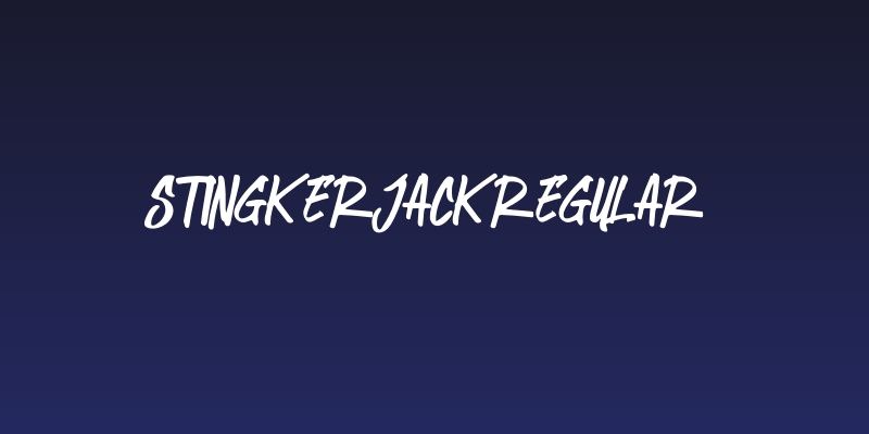 StingkerJackRegular Social Header