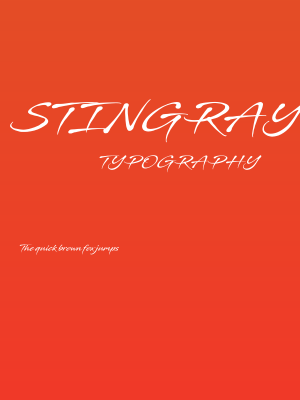 Stingray Poster