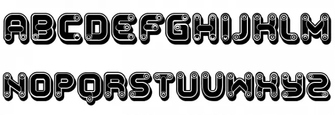 Stink Bug Birthday Regular Font OTHER CHARS