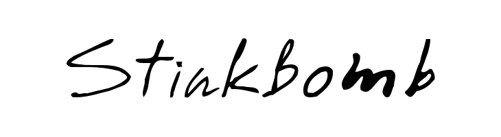 StinkBomb  免费字体下载