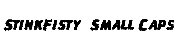 StinkFisty  Small Caps  font caratteri gratis