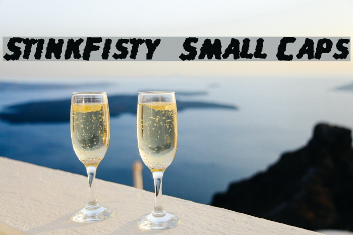 StinkFisty  Small Caps Example 1