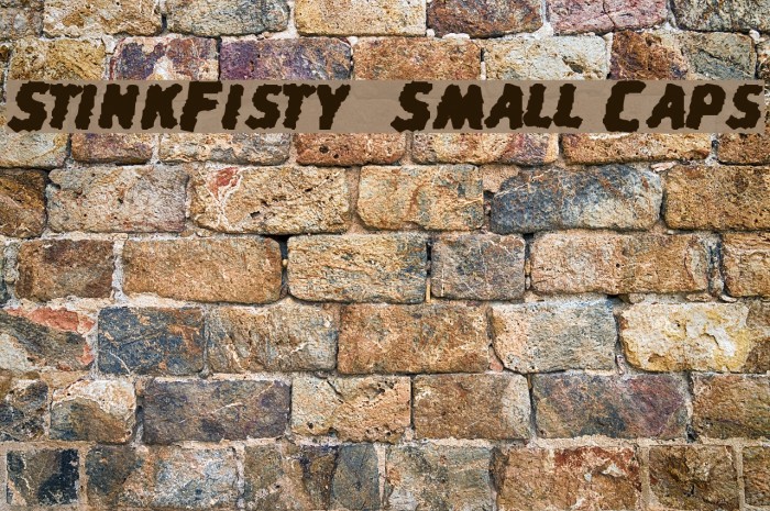StinkFisty  Small Caps Example 2