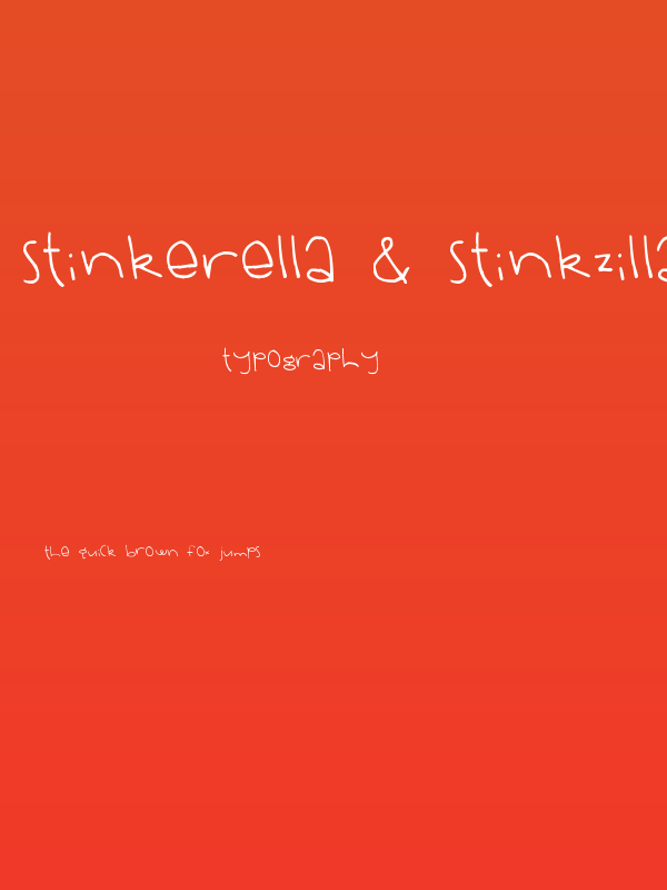 Stinkerella & Stinkzilla Poster