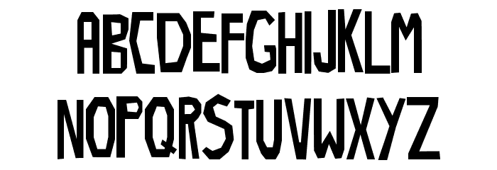 Stinko Font LOWERCASE