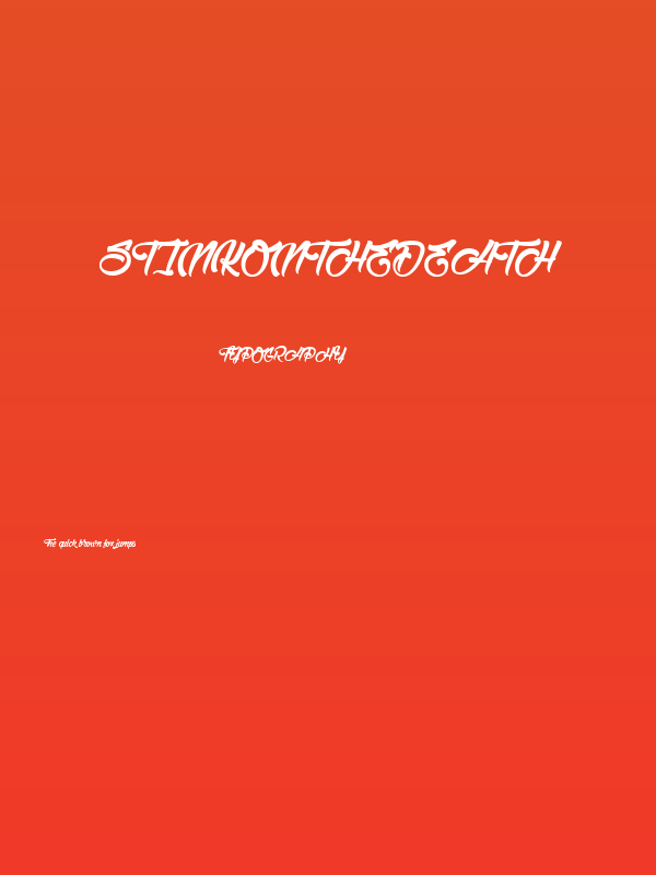 StinkontheDeath Poster