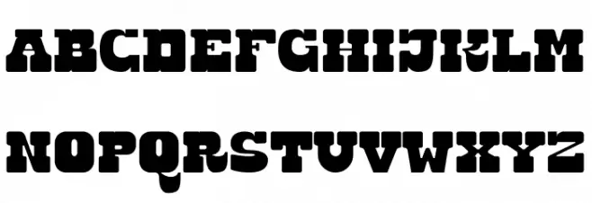 Stinky Pete Trial Font UPPERCASE