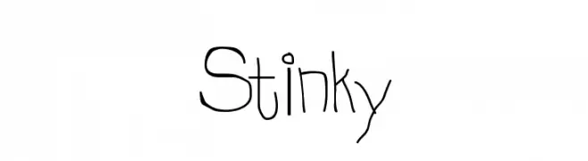 Stinky  नि: शुल्क फ़ॉन्ट्स डाउनलोड