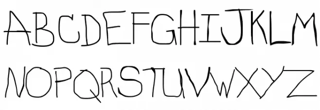 Stinky Шрифта ВЕРХНИЙ