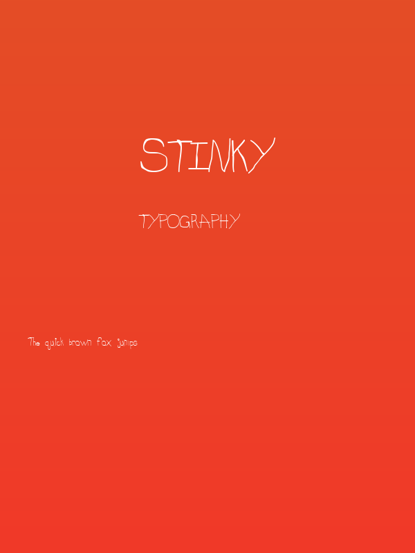 Stinky Poster