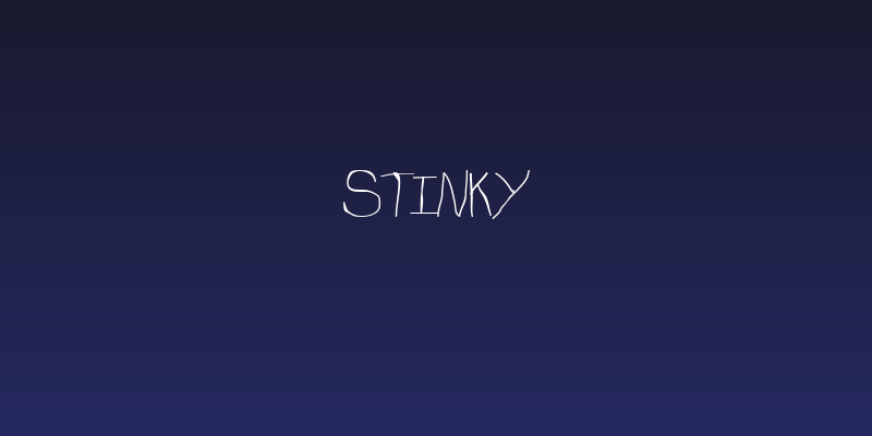 Stinky Social Header