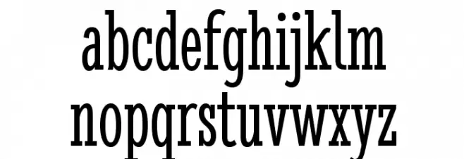 Stint Ultra Condensed 字体 小写