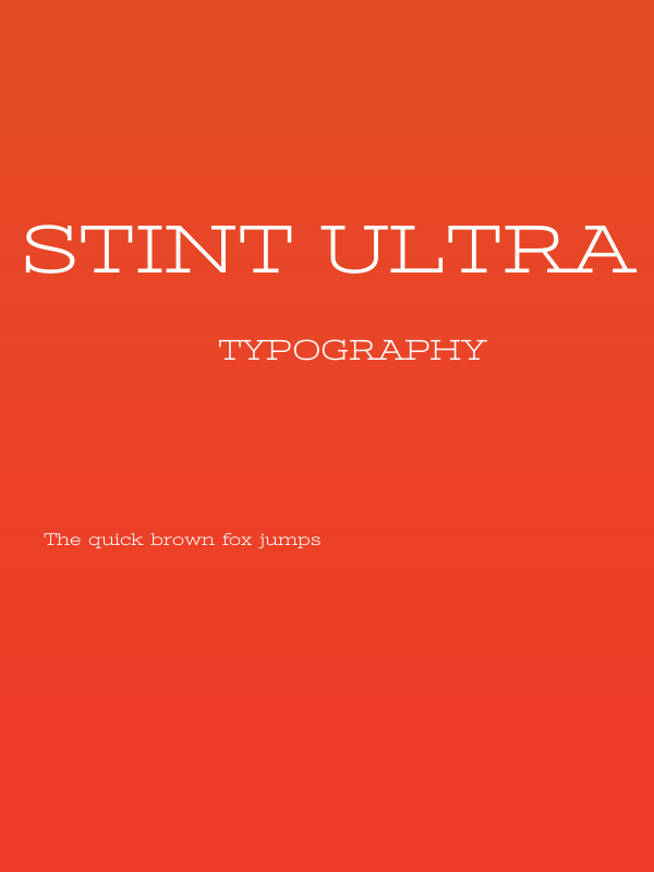 Stint Ultra Expanded Poster