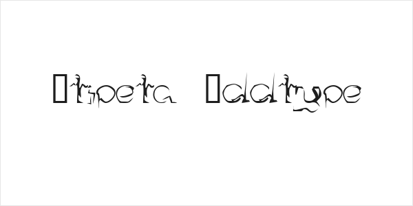 Stipeta  Oddtype Logo
