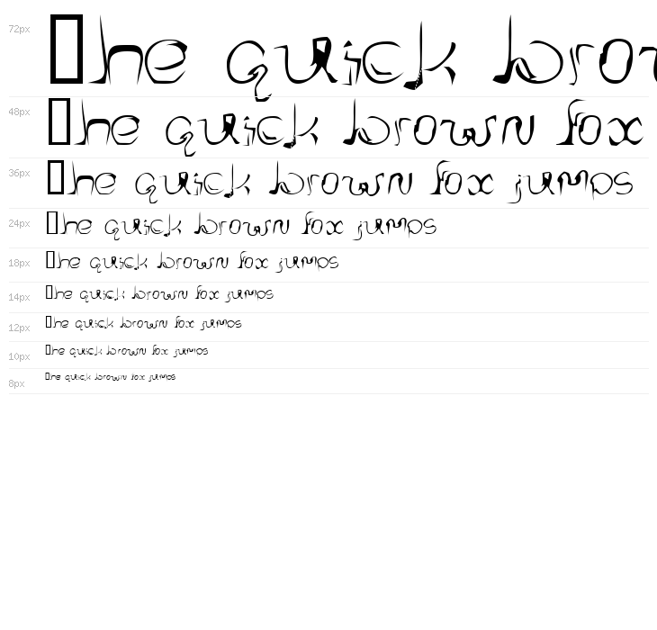 Stipeta  Oddtype Waterfall