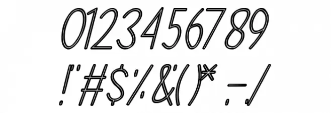 Stirlinger Font OTHER CHARS