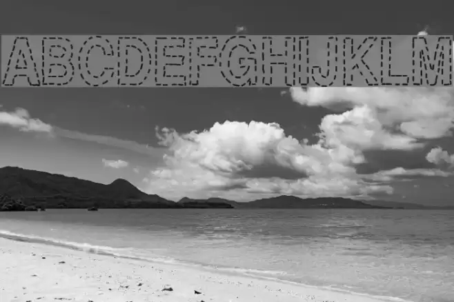 Stitch & Bitch Font examples