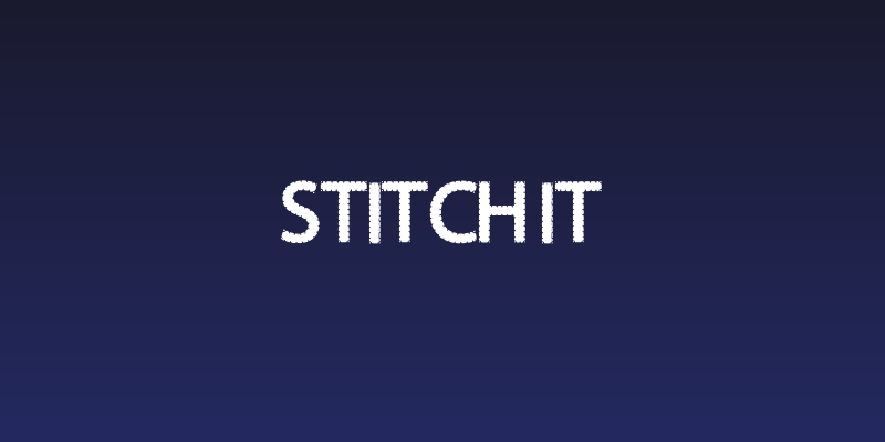Stitch It Social Header