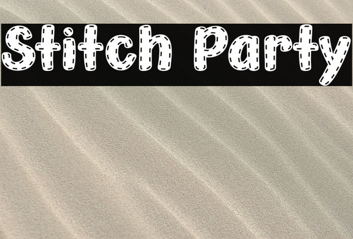 Stitch Party Example 2