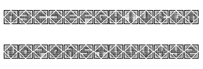 Stitches Regular Font LOWERCASE