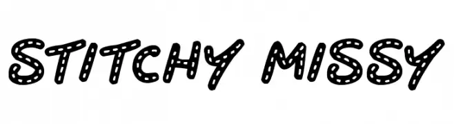 Stitchy Missy  font caratteri gratis