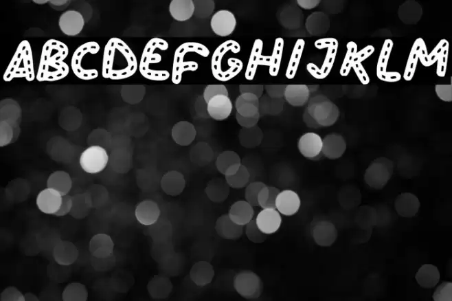 Stitchy Missy Font examples