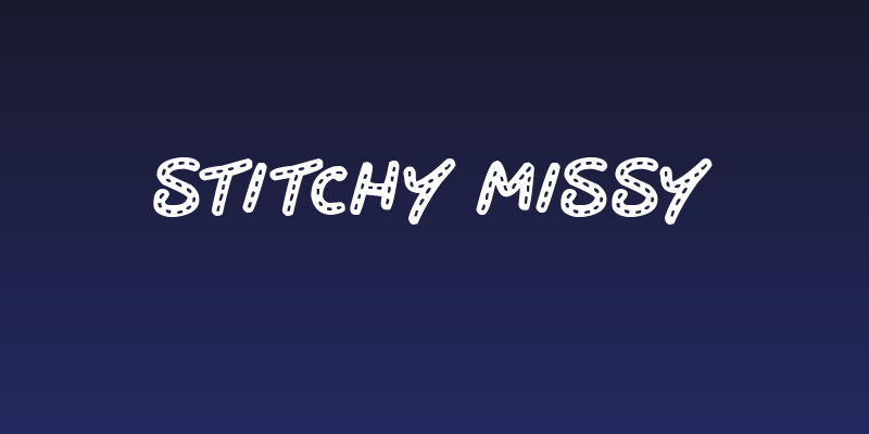 Stitchy Missy Social Header